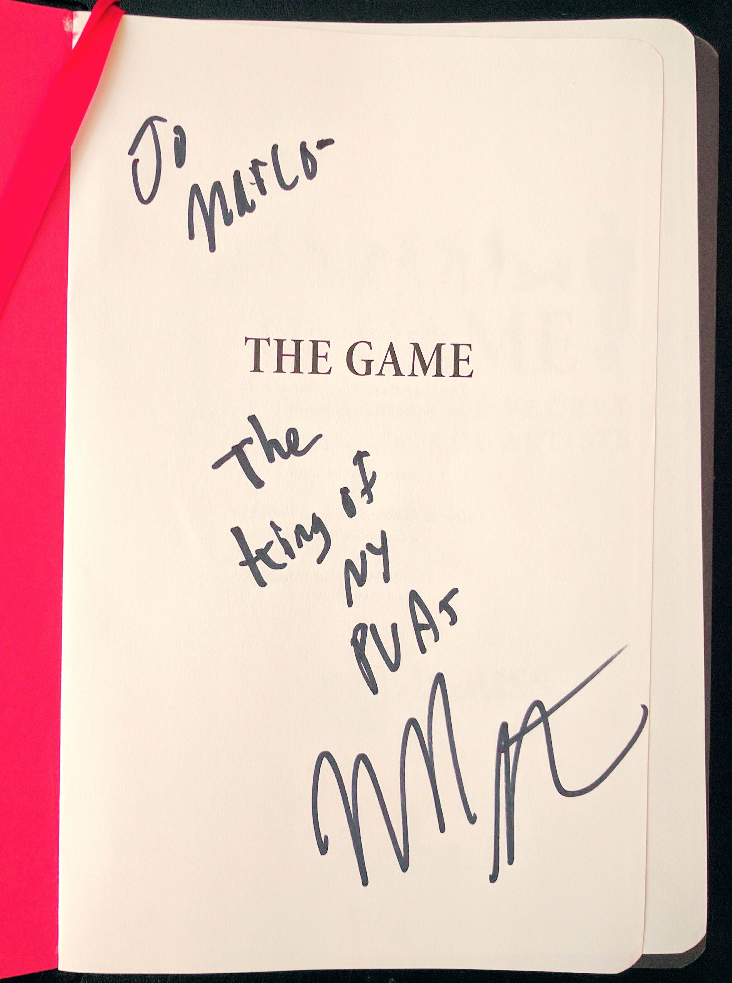 the game book neil strauss