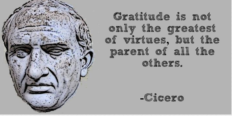 Cicero Gratitude